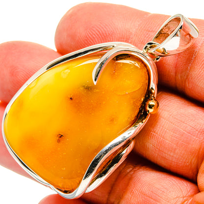 Baltic Amber Pendants handcrafted by Ana Silver Co - PD26056