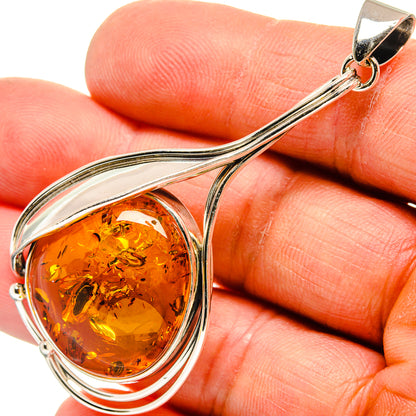 Baltic Amber Pendants handcrafted by Ana Silver Co - PD26059