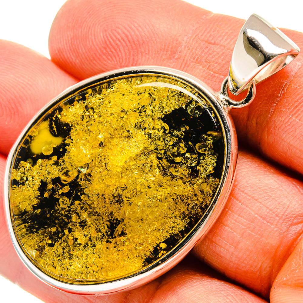 Baltic Amber Pendants handcrafted by Ana Silver Co - PD26061