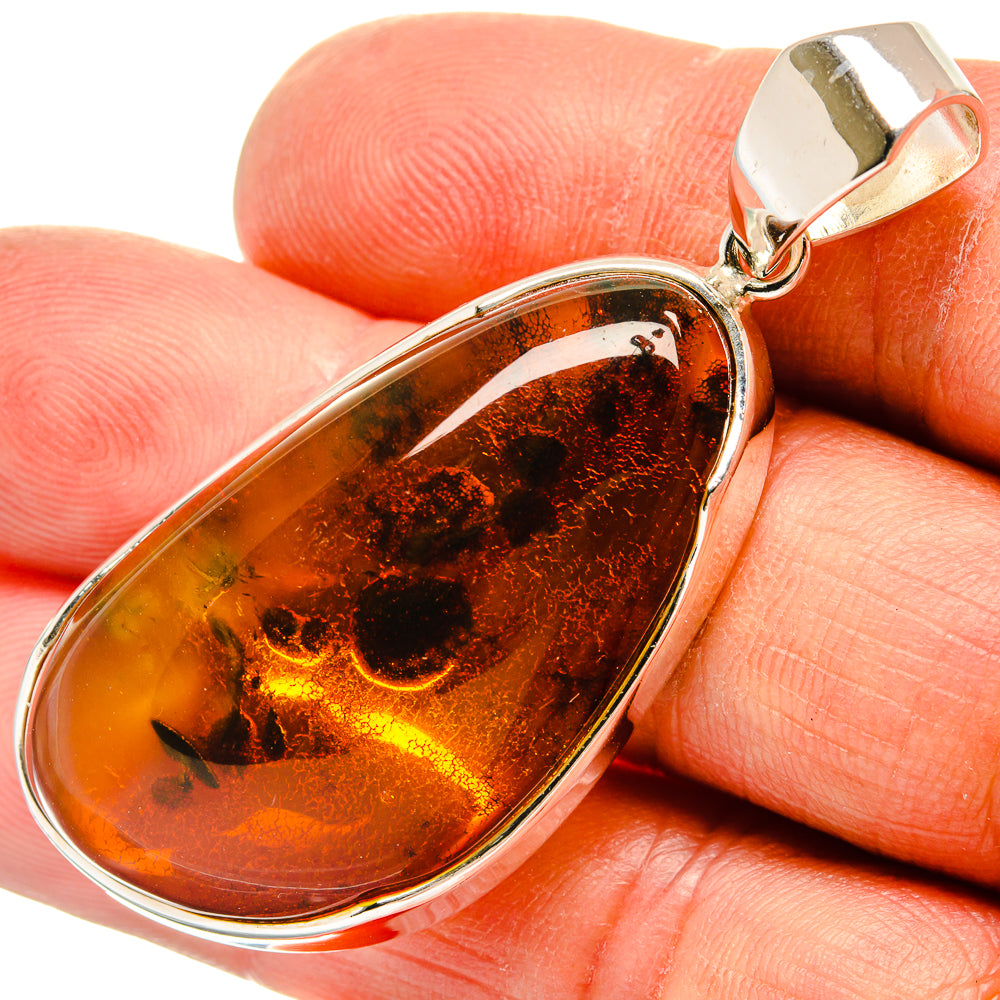 Baltic Amber Pendants handcrafted by Ana Silver Co - PD26062