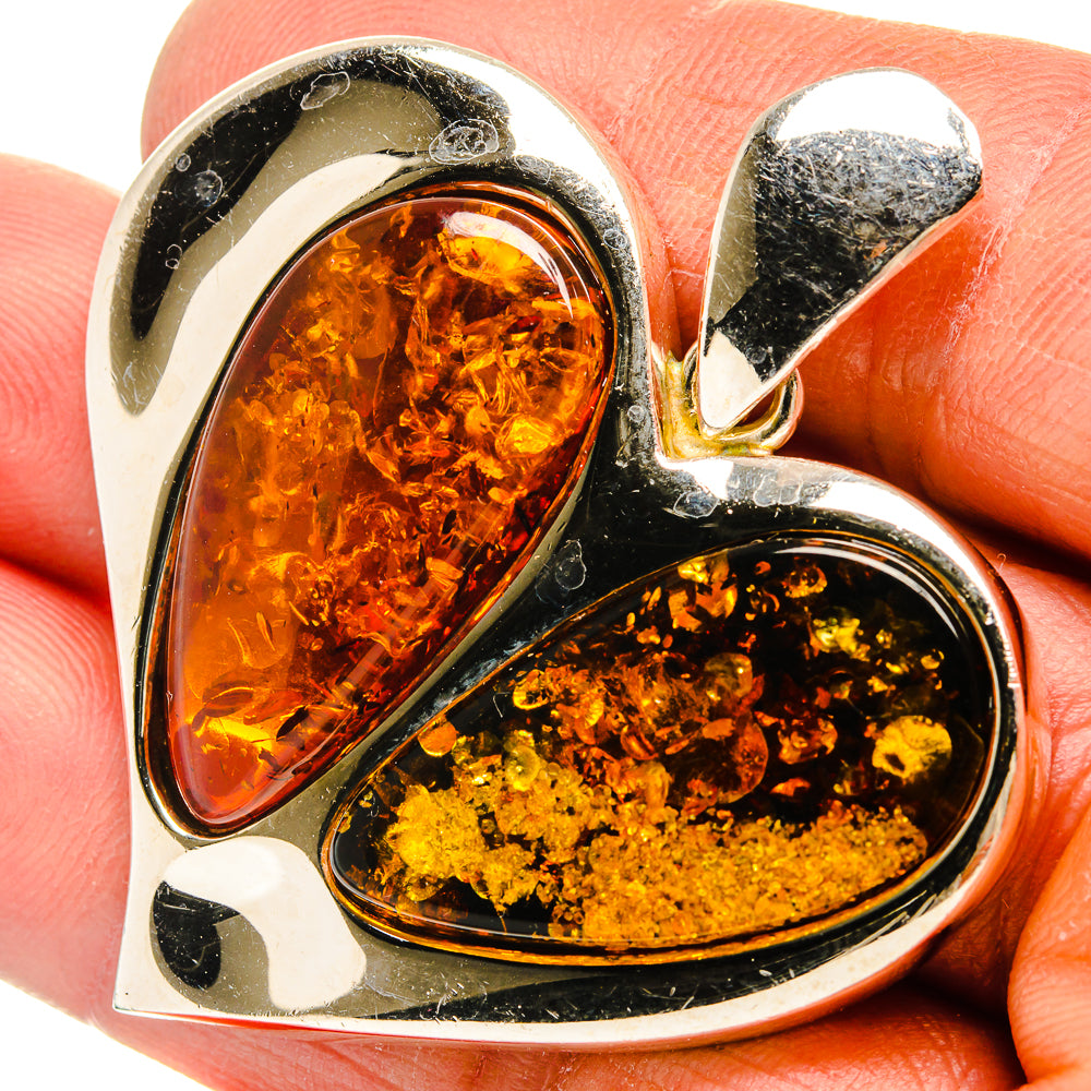 Baltic Amber Pendants handcrafted by Ana Silver Co - PD26063