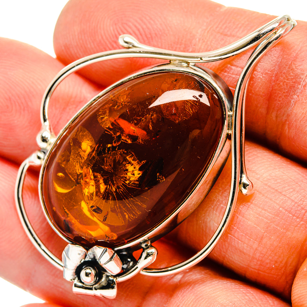 Baltic Amber Pendants handcrafted by Ana Silver Co - PD26064