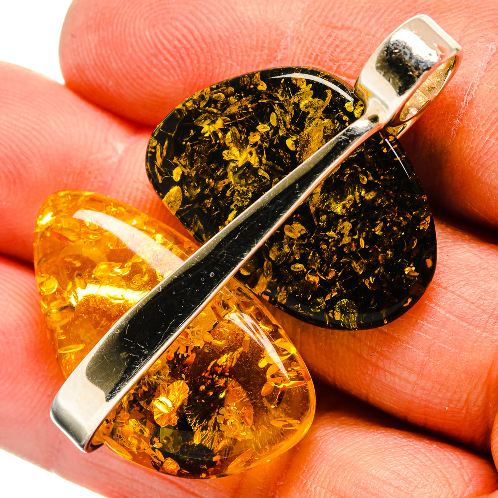 Baltic Amber Pendants handcrafted by Ana Silver Co - PD26065