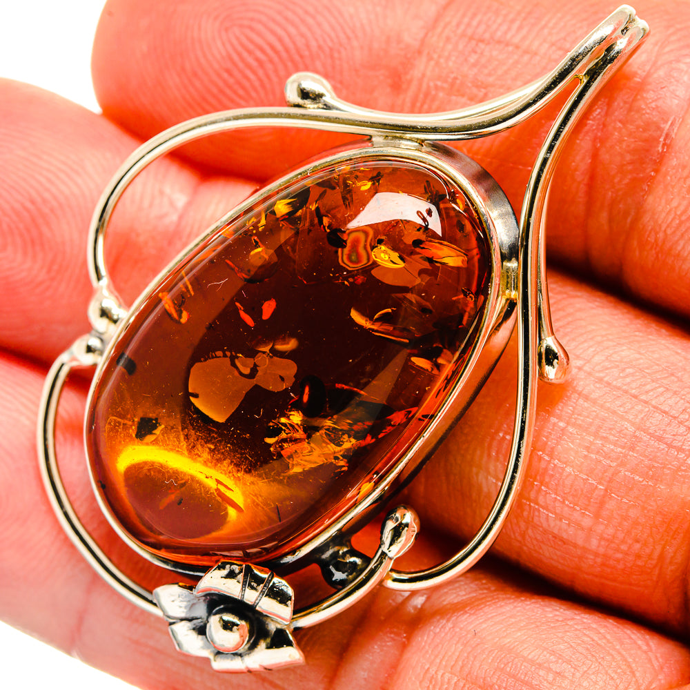 Baltic Amber Pendants handcrafted by Ana Silver Co - PD26078