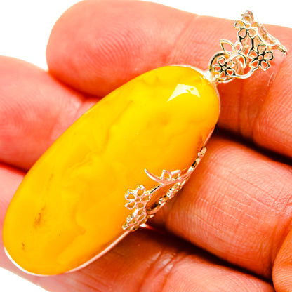 Baltic Amber Pendants handcrafted by Ana Silver Co - PD26086