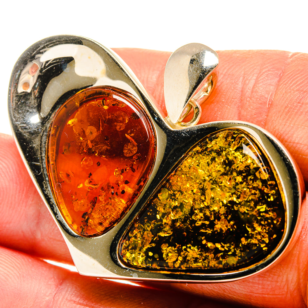 Baltic Amber Pendants handcrafted by Ana Silver Co - PD26090