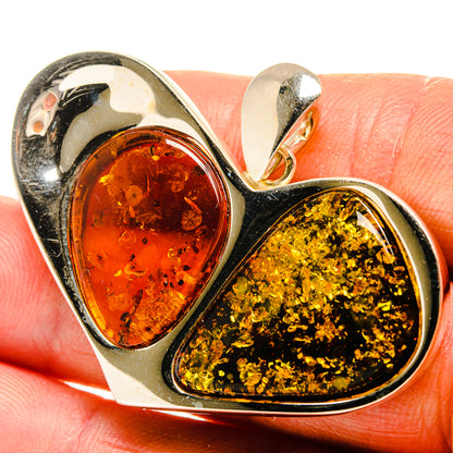 Baltic Amber Pendants handcrafted by Ana Silver Co - PD26090