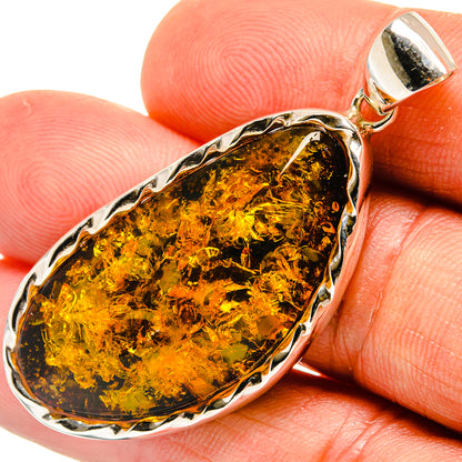 Baltic Amber Pendants handcrafted by Ana Silver Co - PD26095