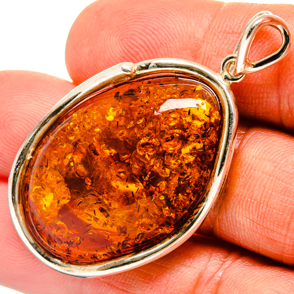 Baltic Amber Pendants handcrafted by Ana Silver Co - PD26102