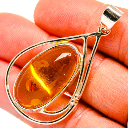 Baltic Amber Pendants handcrafted by Ana Silver Co - PD26114