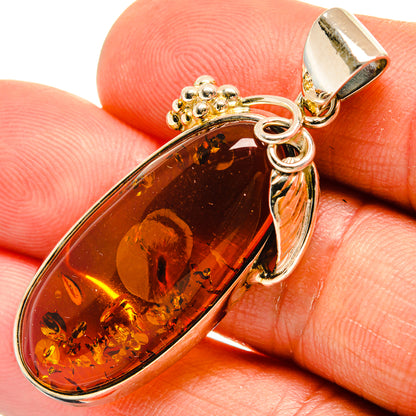Baltic Amber Pendants handcrafted by Ana Silver Co - PD26117