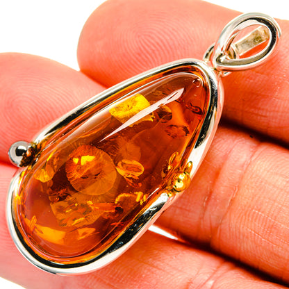 Baltic Amber Pendants handcrafted by Ana Silver Co - PD26118