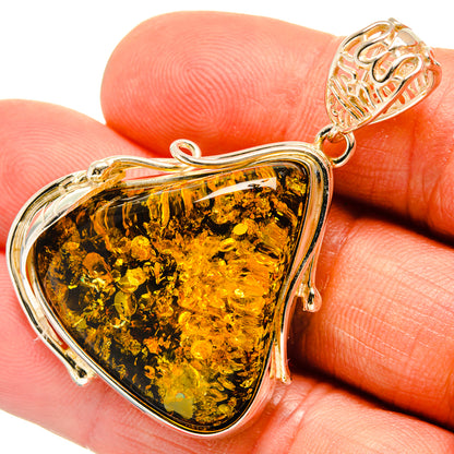Baltic Amber Pendants handcrafted by Ana Silver Co - PD26119