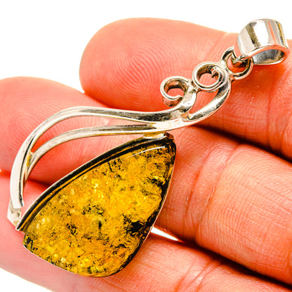 Baltic Amber Pendants handcrafted by Ana Silver Co - PD26130