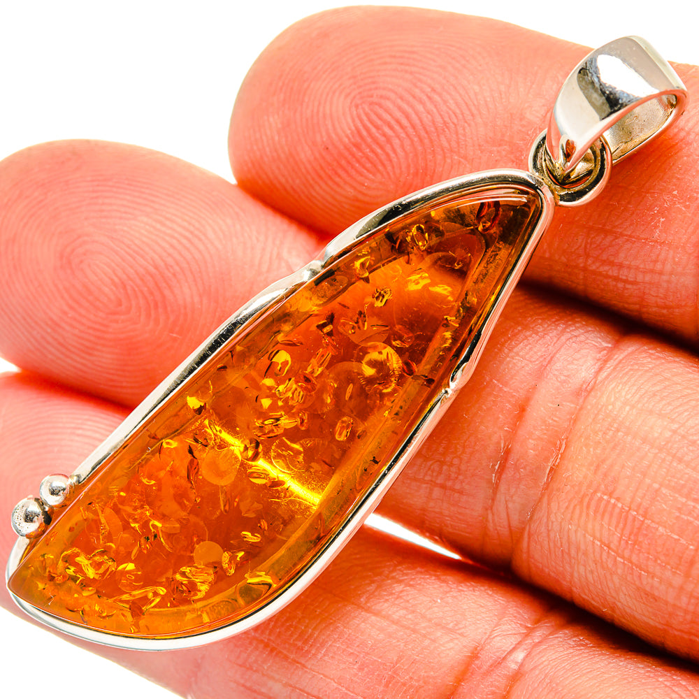 Baltic Amber Pendants handcrafted by Ana Silver Co - PD26135