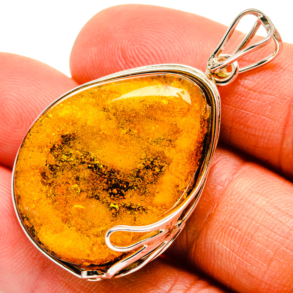Baltic Amber Pendants handcrafted by Ana Silver Co - PD26138