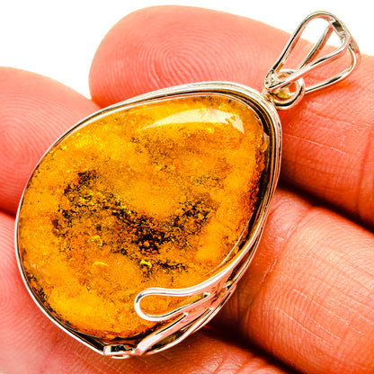 Baltic Amber Pendants handcrafted by Ana Silver Co - PD26138