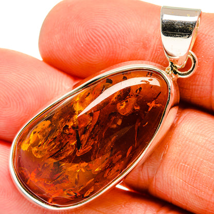 Baltic Amber Pendants handcrafted by Ana Silver Co - PD26143