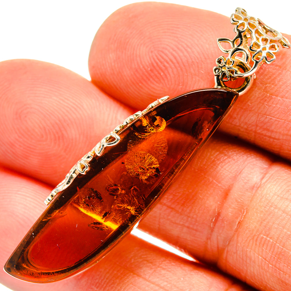 Baltic Amber Pendants handcrafted by Ana Silver Co - PD26144