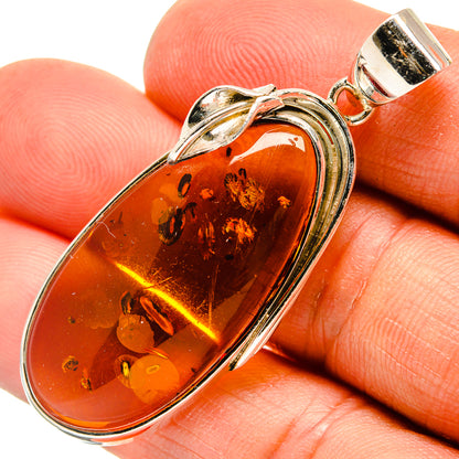 Baltic Amber Pendants handcrafted by Ana Silver Co - PD26147
