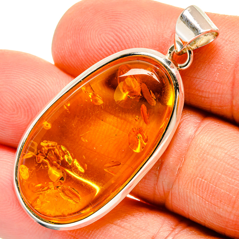 Baltic Amber Pendants handcrafted by Ana Silver Co - PD26148