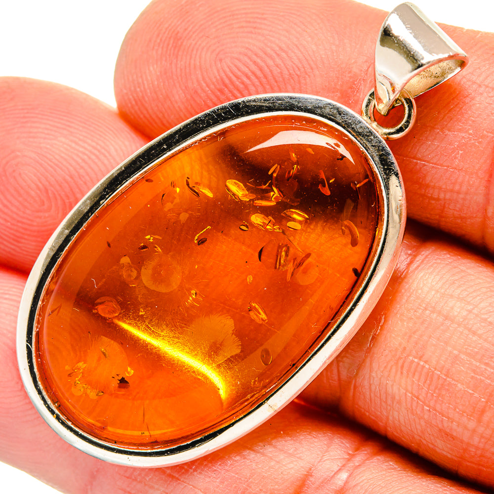 Baltic Amber Pendants handcrafted by Ana Silver Co - PD26149