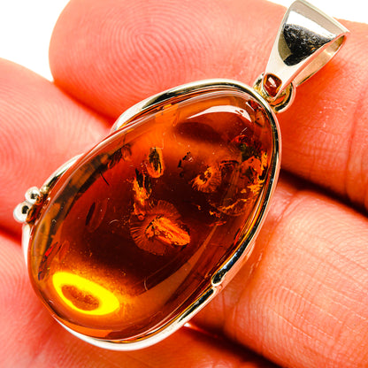 Baltic Amber Pendants handcrafted by Ana Silver Co - PD26155