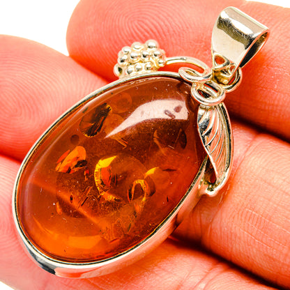 Baltic Amber Pendants handcrafted by Ana Silver Co - PD26156