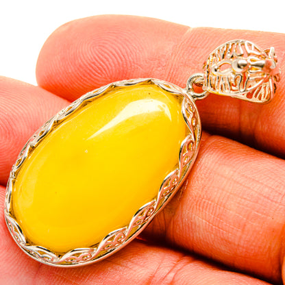 Baltic Amber Pendants handcrafted by Ana Silver Co - PD26162