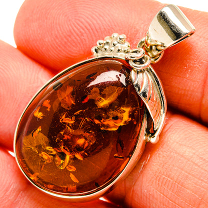 Baltic Amber Pendants handcrafted by Ana Silver Co - PD26164