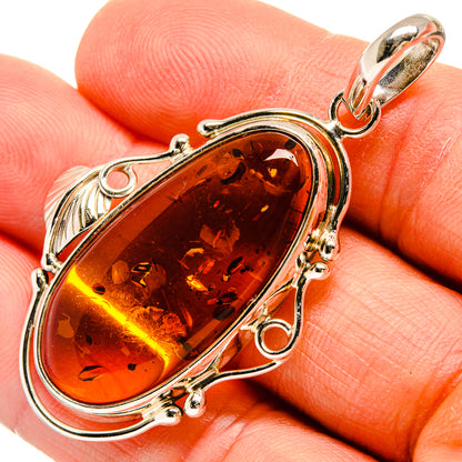 Baltic Amber Pendants handcrafted by Ana Silver Co - PD26166