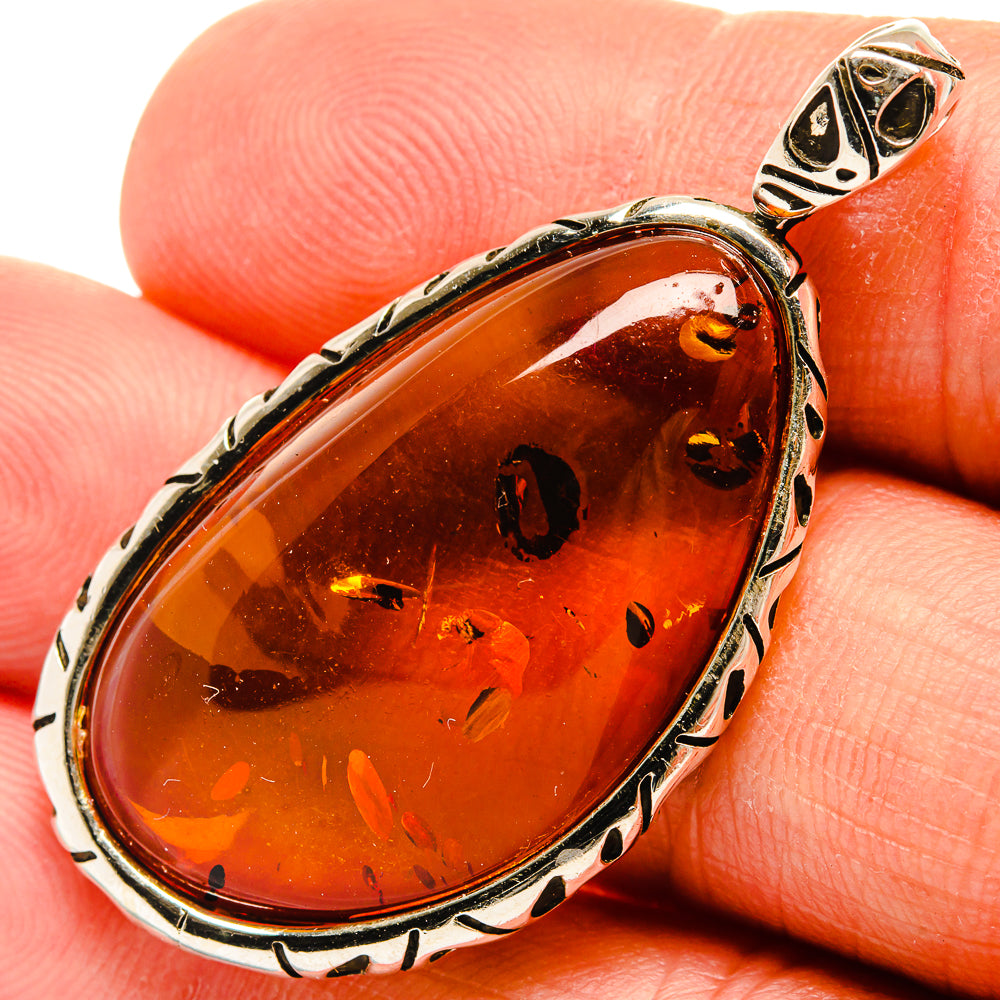 Baltic Amber Pendants handcrafted by Ana Silver Co - PD26167