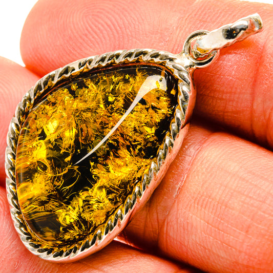 Baltic Amber Pendants handcrafted by Ana Silver Co - PD26169