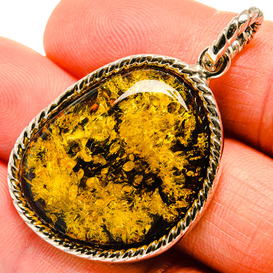 Baltic Amber Pendants handcrafted by Ana Silver Co - PD26170