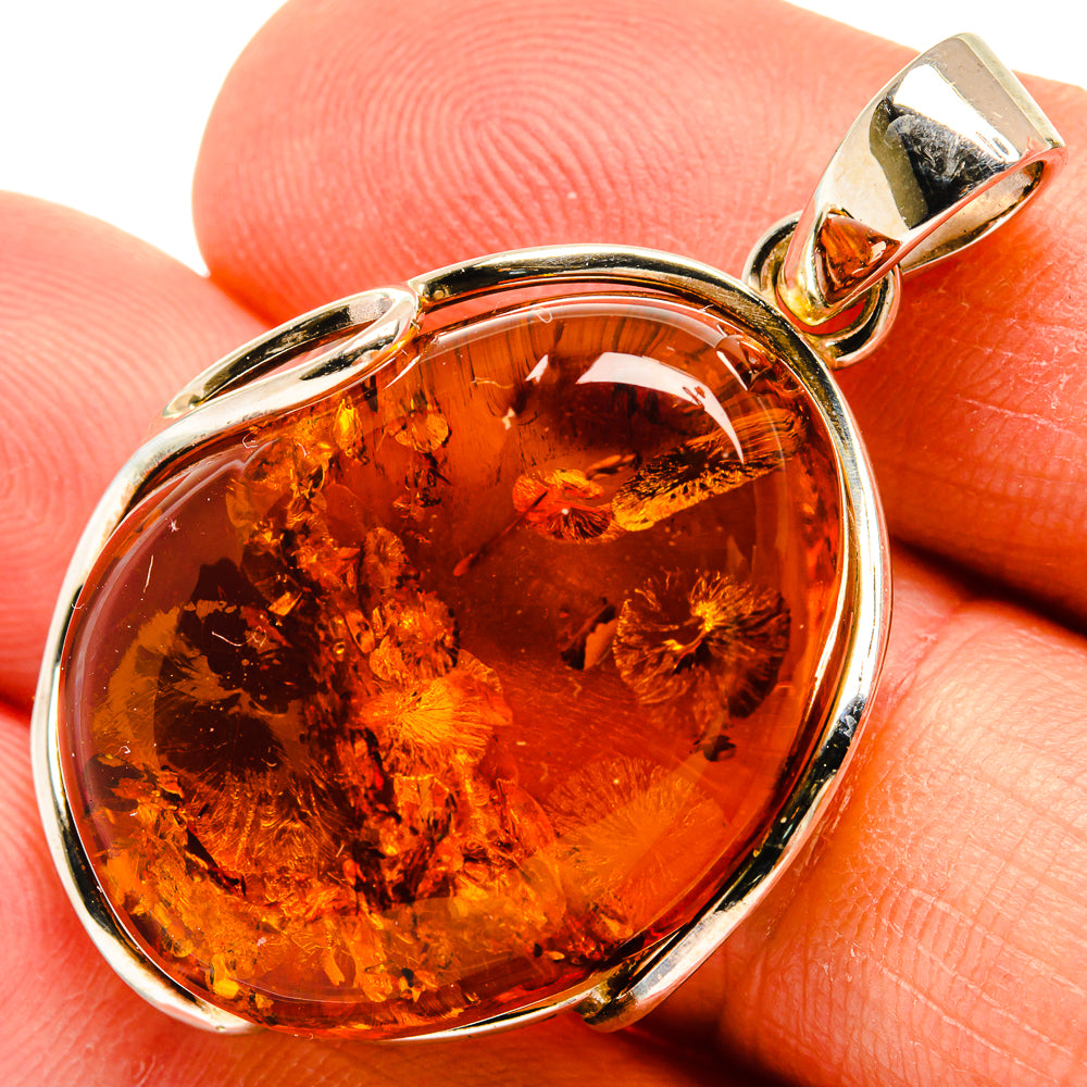Baltic Amber Pendants handcrafted by Ana Silver Co - PD26173
