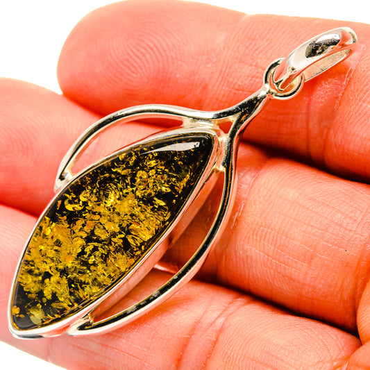 Baltic Amber Pendants handcrafted by Ana Silver Co - PD26176