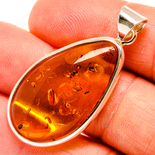Baltic Amber Pendants handcrafted by Ana Silver Co - PD26177