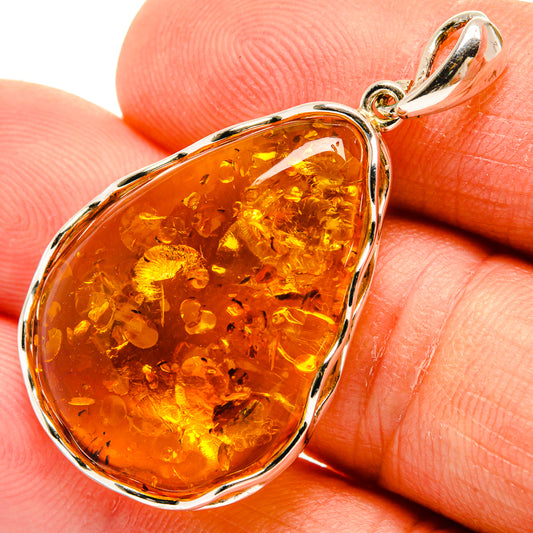 Baltic Amber Pendants handcrafted by Ana Silver Co - PD26179