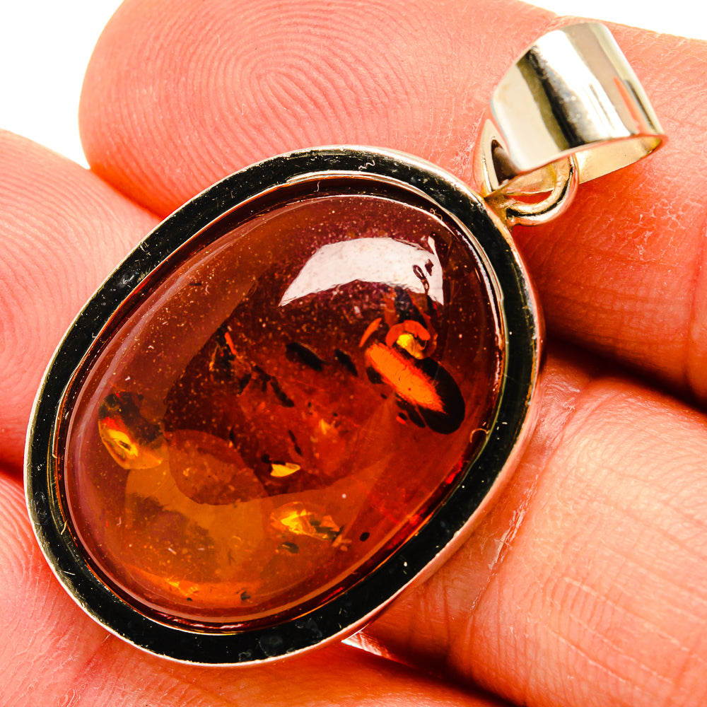 Baltic Amber Pendants handcrafted by Ana Silver Co - PD26182