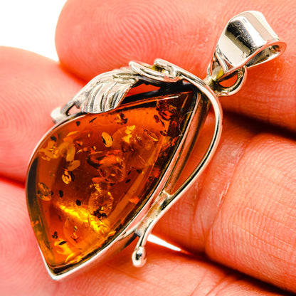 Baltic Amber Pendants handcrafted by Ana Silver Co - PD26183