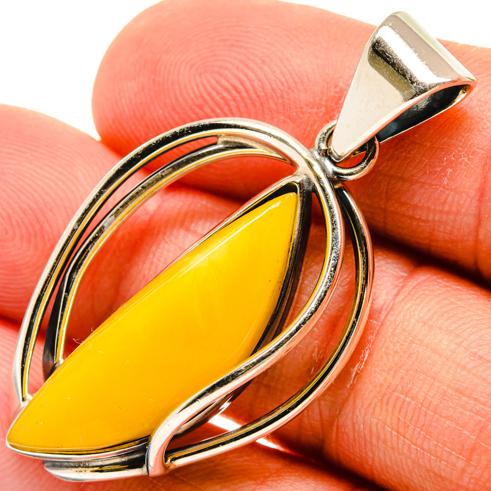 Baltic Amber Pendants handcrafted by Ana Silver Co - PD26185