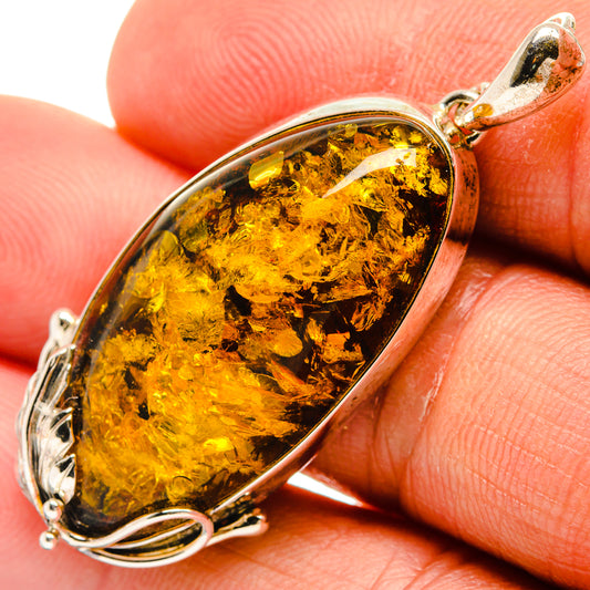 Baltic Amber Pendants handcrafted by Ana Silver Co - PD26190