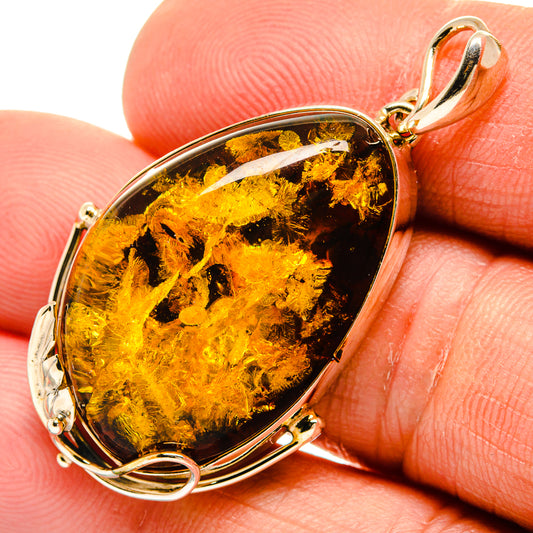 Baltic Amber Pendants handcrafted by Ana Silver Co - PD26200