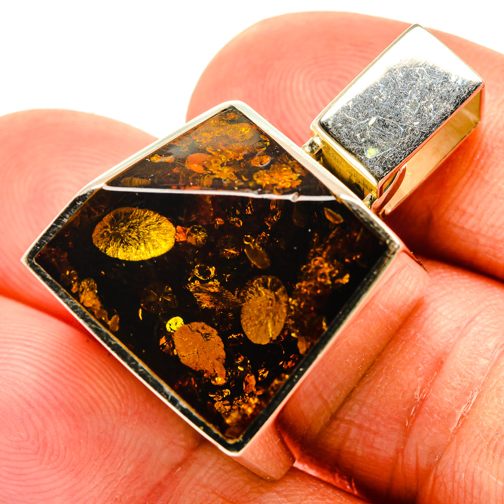Baltic Amber Pendants handcrafted by Ana Silver Co - PD26204
