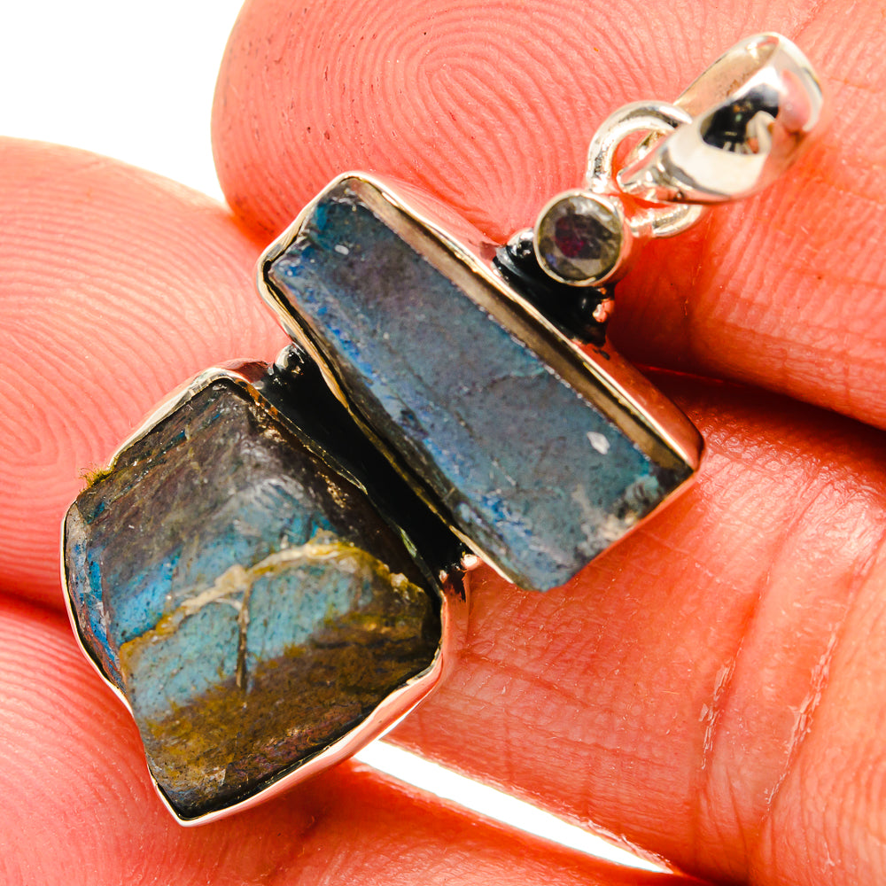 Labradorite Pendants handcrafted by Ana Silver Co - PD26206