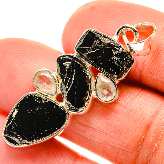 Shungite Pendants handcrafted by Ana Silver Co - PD26219