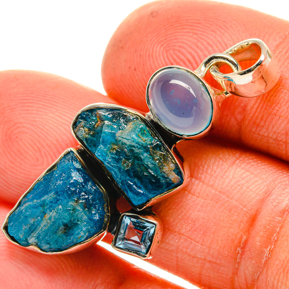 Apatite Pendants handcrafted by Ana Silver Co - PD26227
