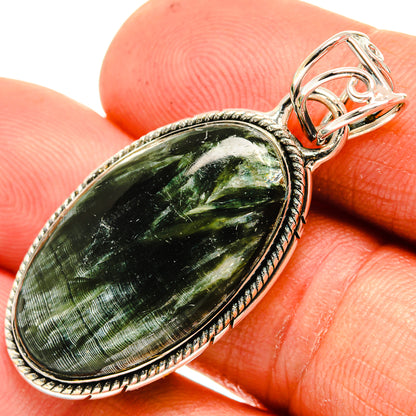 Seraphinite Pendants handcrafted by Ana Silver Co - PD26242