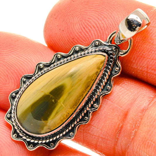Polychrome Jasper Pendants handcrafted by Ana Silver Co - PD26245