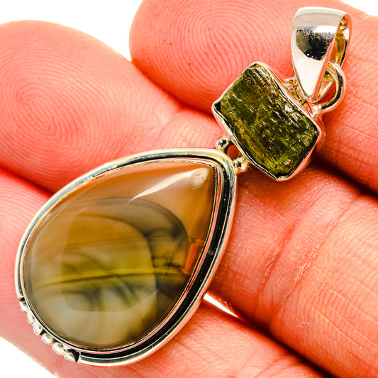 Polychrome Jasper Pendants handcrafted by Ana Silver Co - PD26257